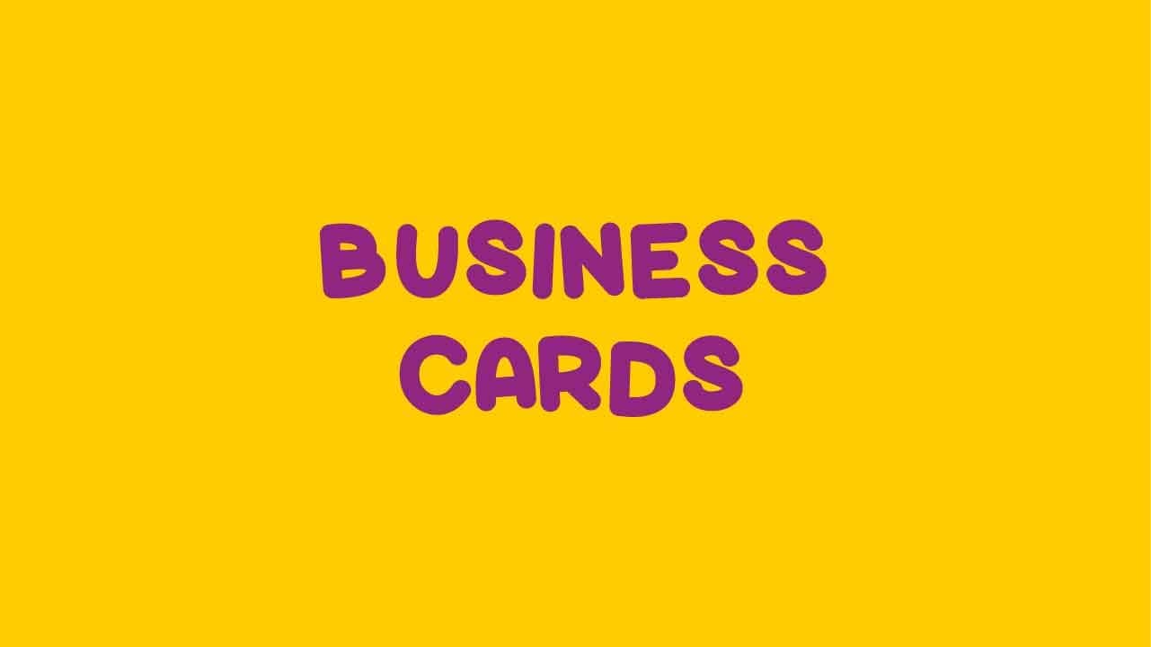 Business Cards Nina Prints