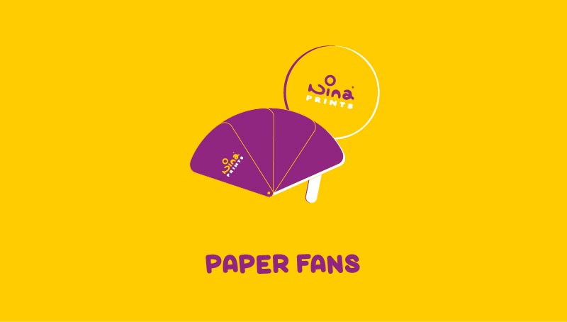 Paper Fans Nina Prints